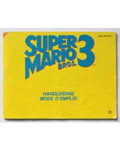 Super Mario Bros 3 - notice sur Nintendo NES
