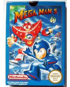 Jeu Mega Man 5 pour Nintendo NES