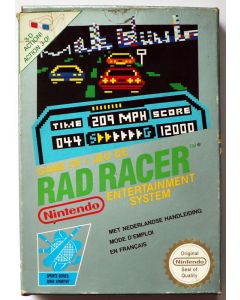 Jeu Rad Racer pour Nintendo NES