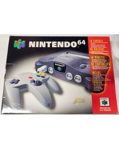 Console Nintendo 64 en boîte