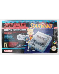 Pack Super Nintendo Starwing en boîte