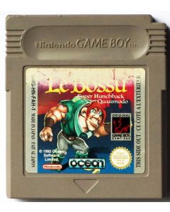 Jeu Le bossu pour Game Boy