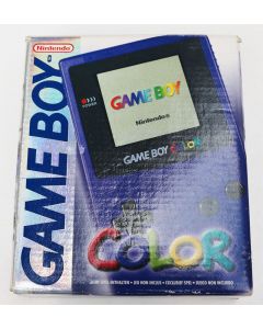 Console Game Boy Color Violette en boîte