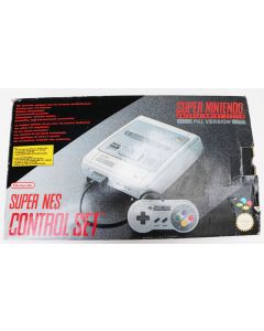 console Super Nintendo en boîte