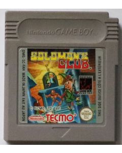 Jeu Solomon's Club sur Game Boy
