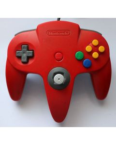 Manette officielle Nintendo 64 Rouge
