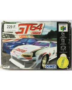 Jeu GT 64 Championship edition pour Nintendo 64