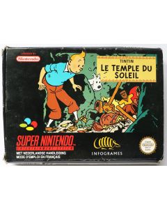 Jeu Tintin Le Temple Du Soleil pour Super Nintendo