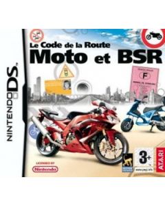 Jeu Le Code de la Route - Moto et BSR sur Nintendo DS