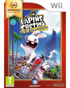 Jeu Les Lapins Crétins la grosse aventure - Nintendo Selects sur WII