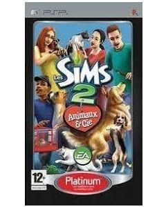 Jeu Les Sims 2 Animaux et compagnie - Platinum sur PSP