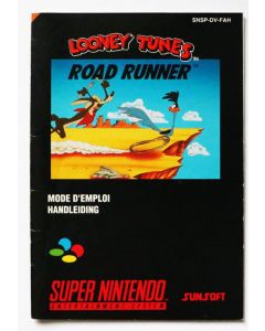Looney Tunes Road Runner - notice sur Super nintendo