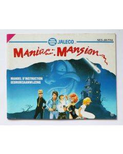 Maniac Mansion - notice sur Nintendo NES