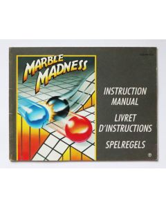Marble Madness - notice sur Nintendo NES
