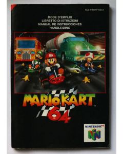 Mario Kart 64 - notice sur Nintendo 64