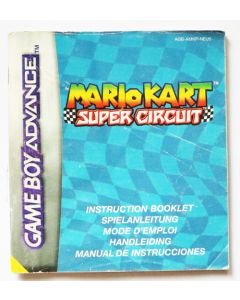 Mario Kart Super Circuit - notice sur Game Boy advance