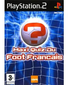 Jeu Maxi quiz du foot Français sur PS2