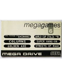 Mega Games 6 - notice sur Megadrive