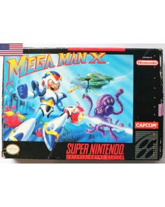 Jeu Megaman X sur Super NES