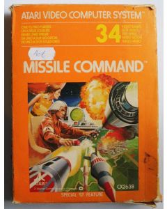 Jeu Missile Command sur Atari 2600