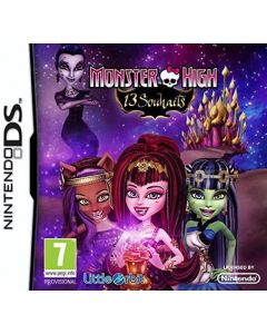 Jeu Monster High - 13 souhaits pour Nintendo DS