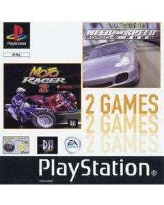 Jeu Need For Speed: Porsche 2000 + Moto Racer 2 pour Playstation