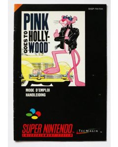 Pink Goes To Hollywood - notice sur Super nintendo