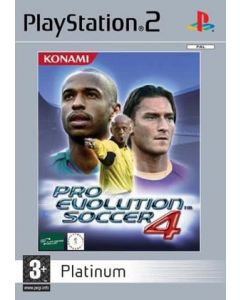 Jeu Pro Evolution Soccer 4 - Platinum pour PS2