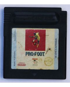 Jeu Pro-Foot sur Game Boy