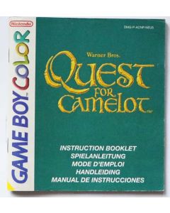 Quest For Camelot - notice sur Game boy color