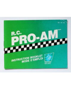 RC Pro-AM - notice sur Nintendo NES