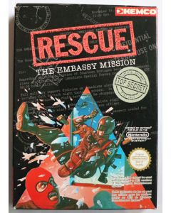 Jeu Rescue the Embassy Mission sur Nintendo NES