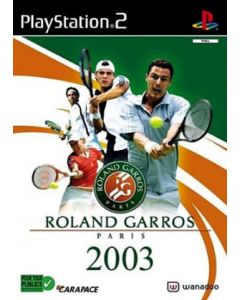 Jeu Roland Garros 2003 pour PS2