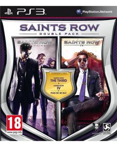 Jeu Saints Row 3 et 4 - double pack sur PS3