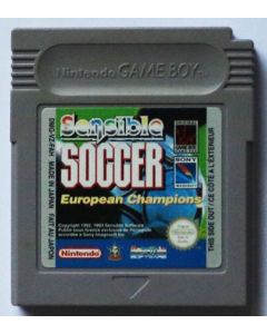 Jeu Sensible Soccer sur Game Boy