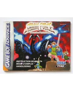 Shining Force - notice sur Game Boy advance