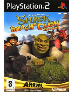 Jeu Shrek Smash n' Crash Racing sur PS2