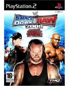 Jeu Smackdown vs Raw 2008 pour PS2