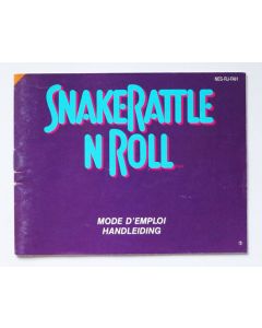 Snake Rattle N Roll - notice sur Nintendo NES