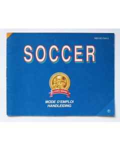 Soccer - Classic Series - notice sur Nintendo NES