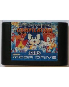 Jeu Sonic Compilation sur Megadrive