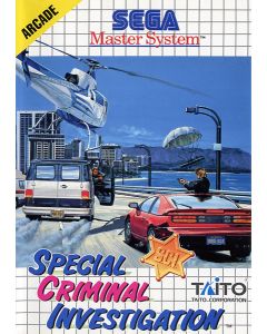 Jeu Special Criminal Investigation pour Master System