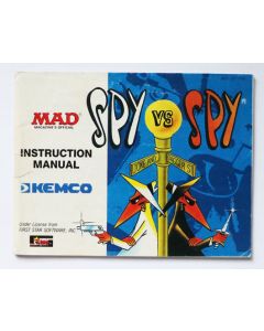 Spy vs Spy - notice sur Nintendo NES