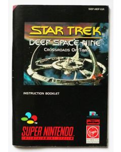 Star Trek Deep Space Nine - Crossroads Of Time - notice sur Super nintendo