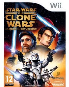 Jeu Star Wars The Clone Wars - Les Héros de la République sur WII
