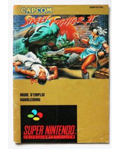 Street Fighter 2 - notice sur Super nintendo