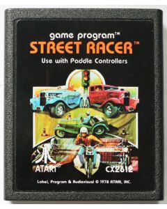 Jeu Street Racer pour Atari 2600