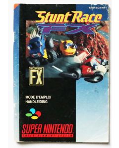 Stunt Race FX - notice sur Super nintendo