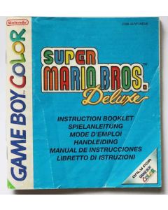 Super Mario Bros Deluxe - notice sur Game boy color