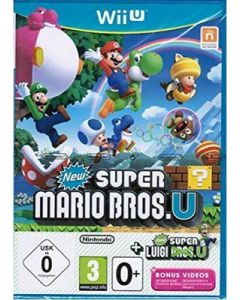 Jeu New Super Mario Bros U et New Super Luigi U Nintendo Selects pour Wii U
